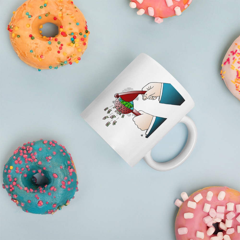 White Glossy Mug
