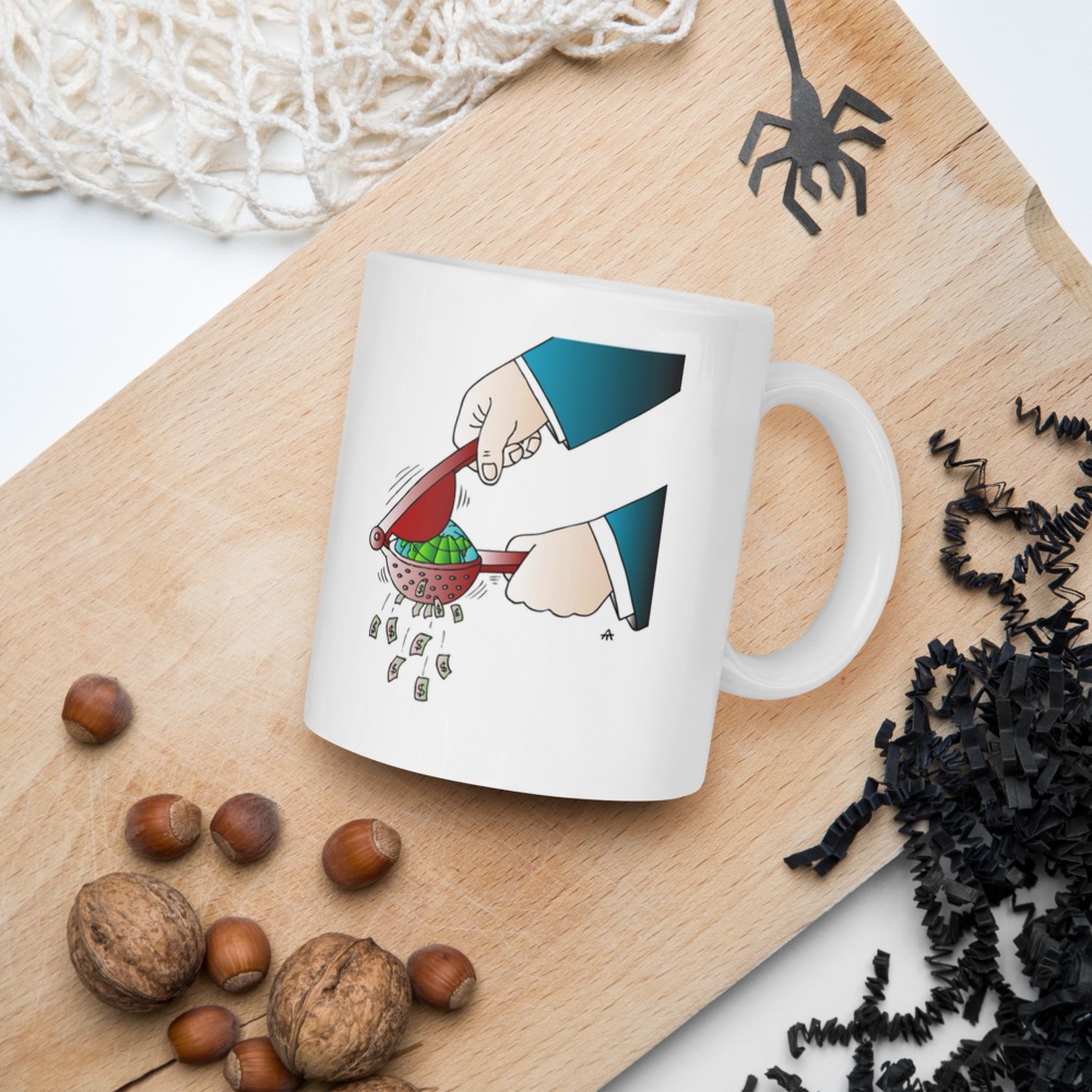 White Glossy Mug