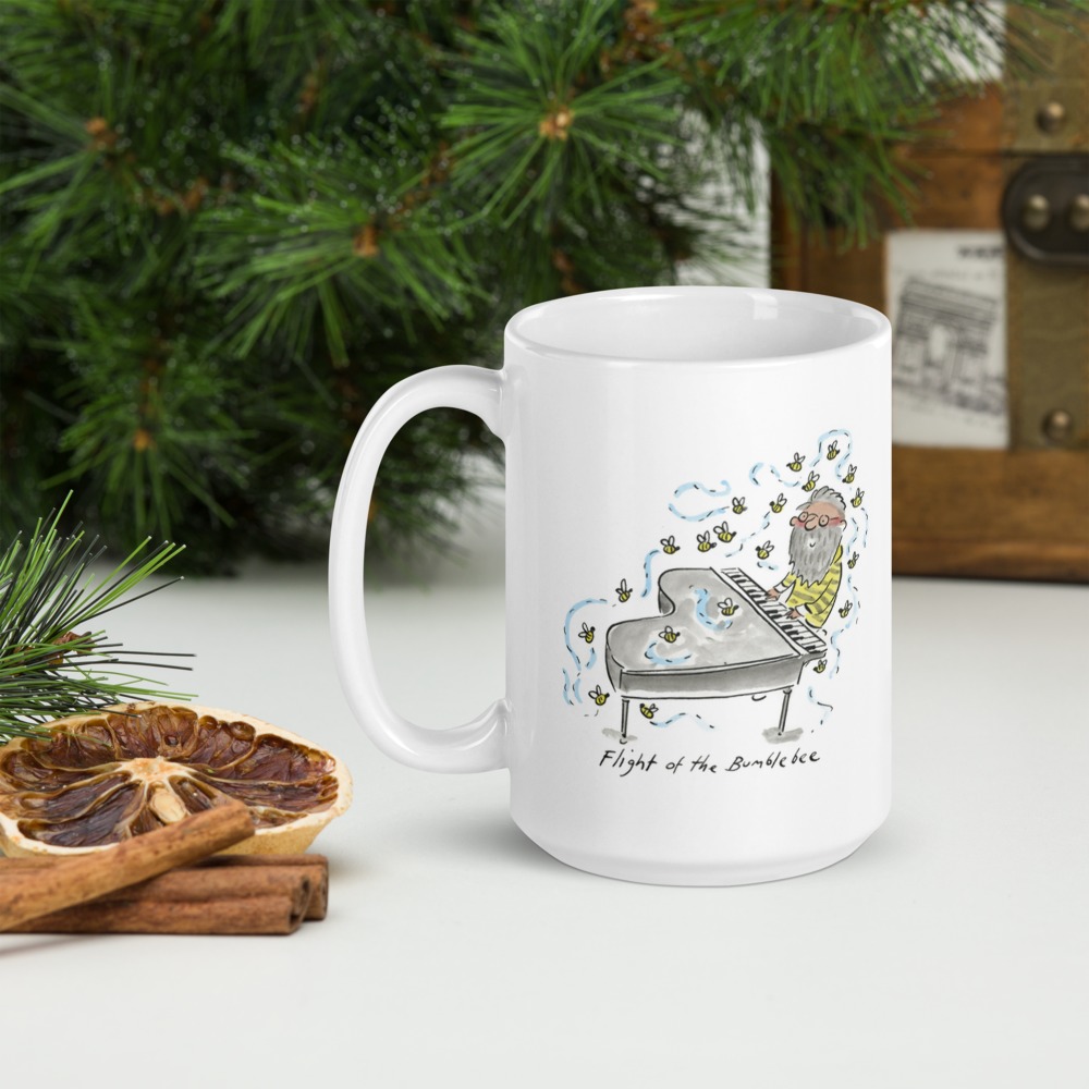 White Glossy Mug