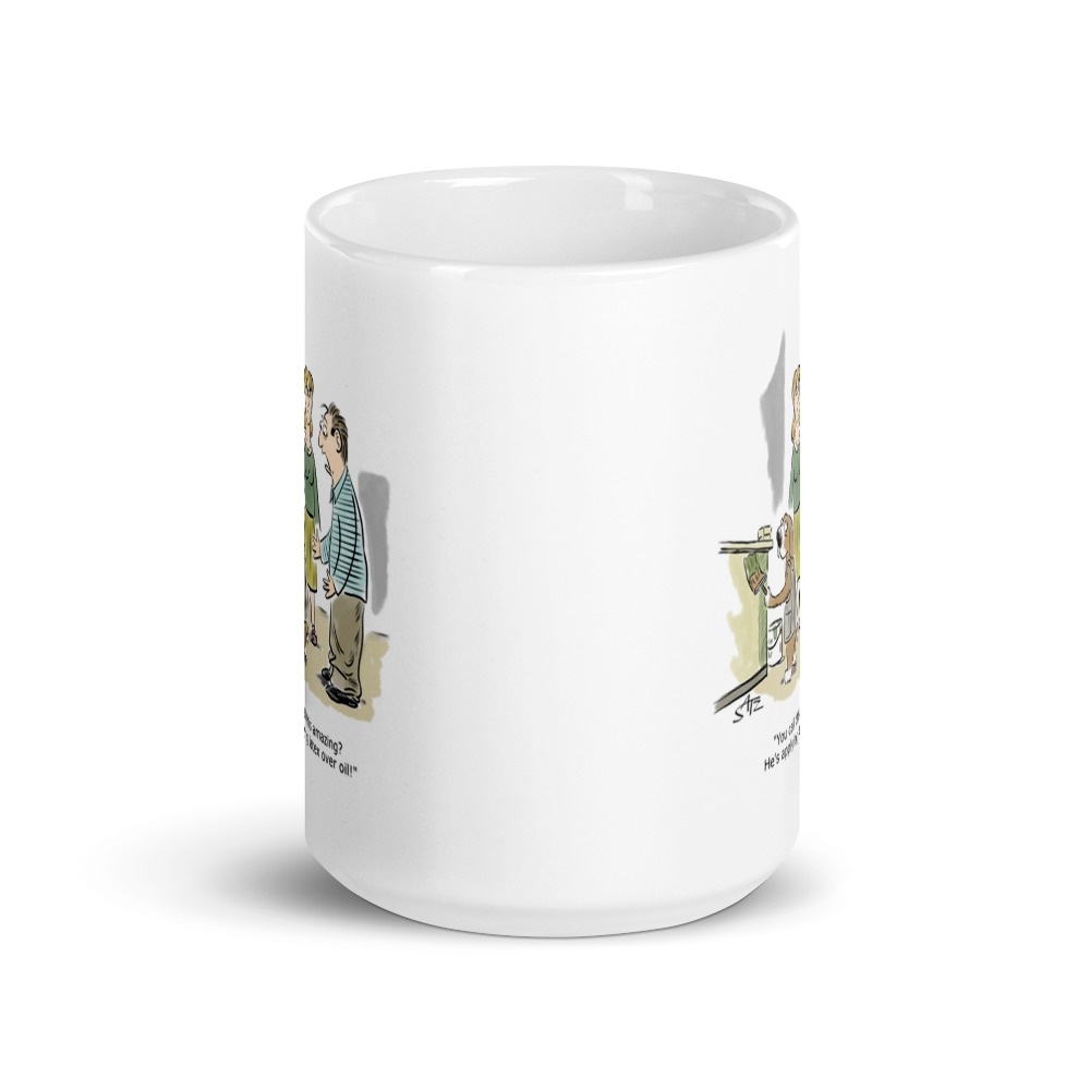 White Glossy Mug