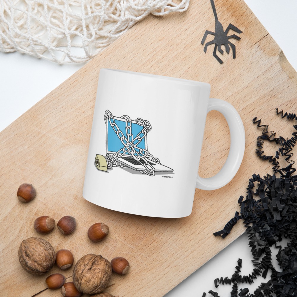White Glossy Mug