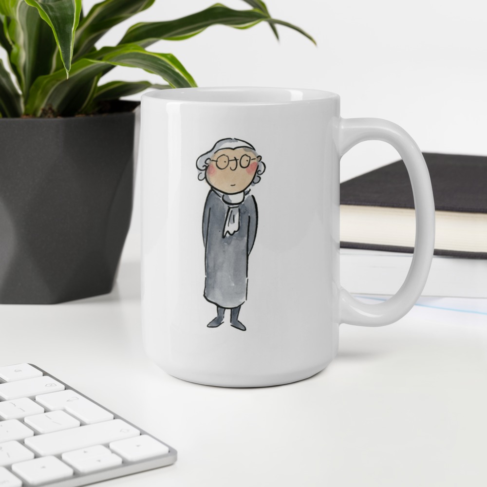 White Glossy Mug
