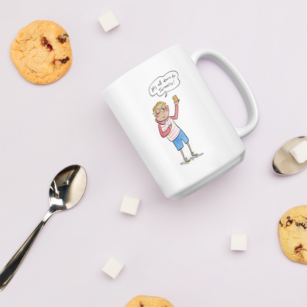 White Glossy Mug