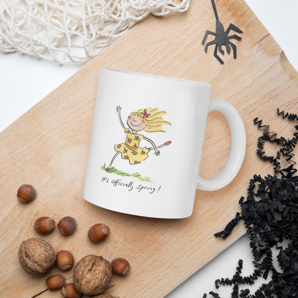 White Glossy Mug