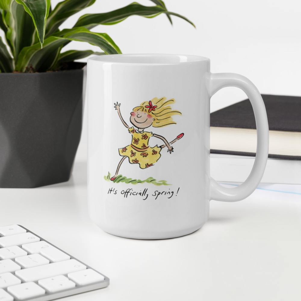 White Glossy Mug
