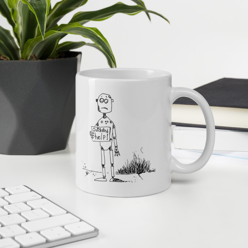 White Glossy Mug