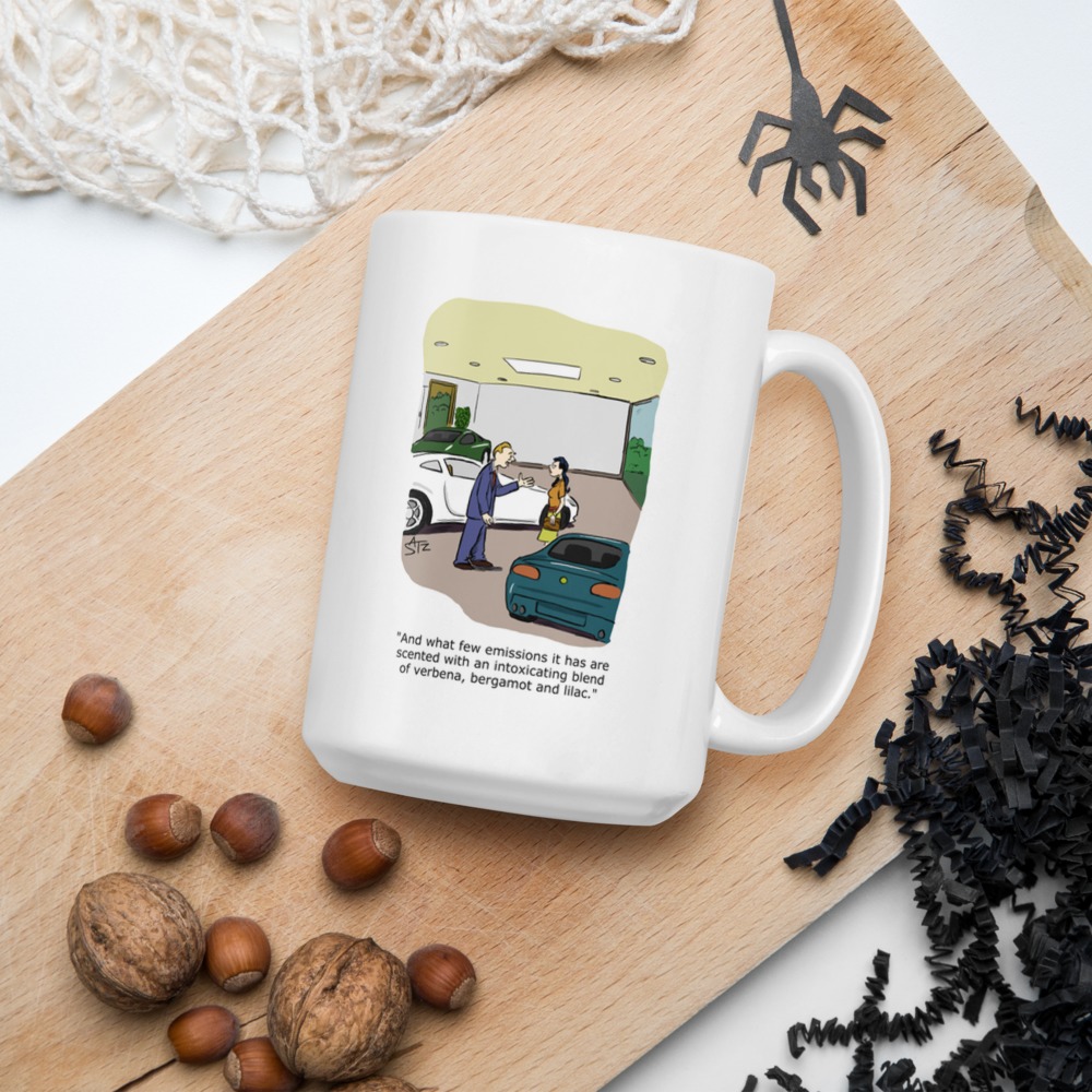 White Glossy Mug