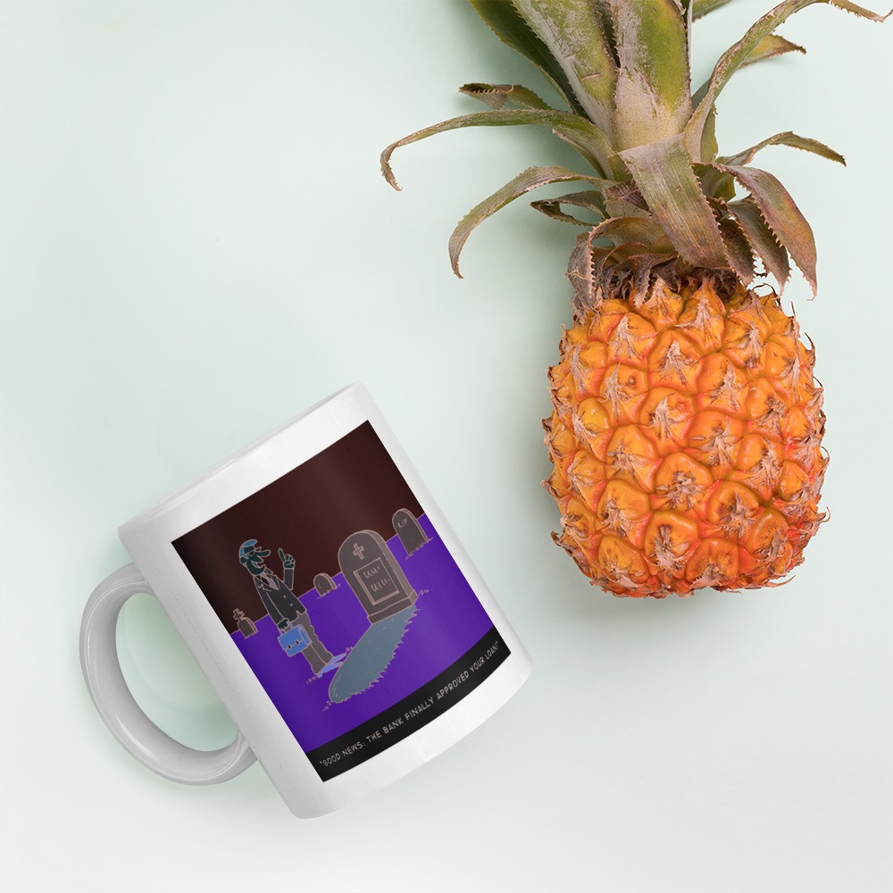 White Glossy Mug