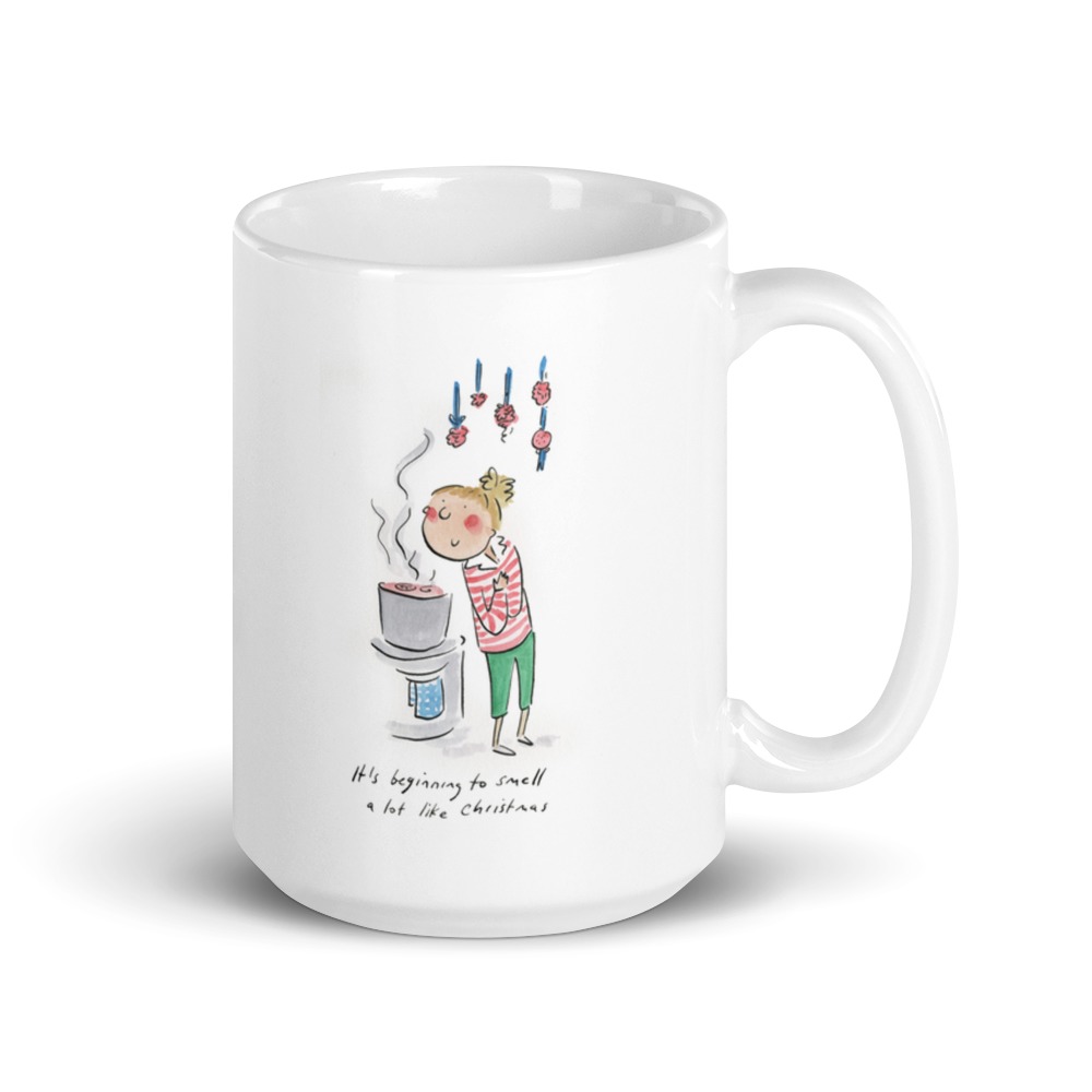 White Glossy Mug