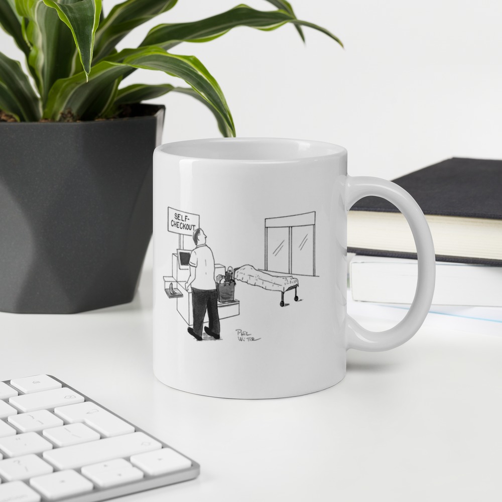 White Glossy Mug