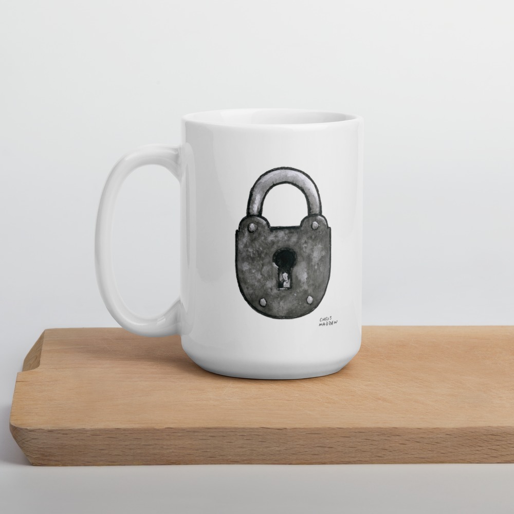 White Glossy Mug