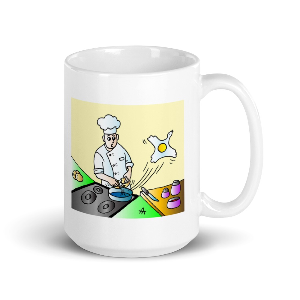 White Glossy Mug