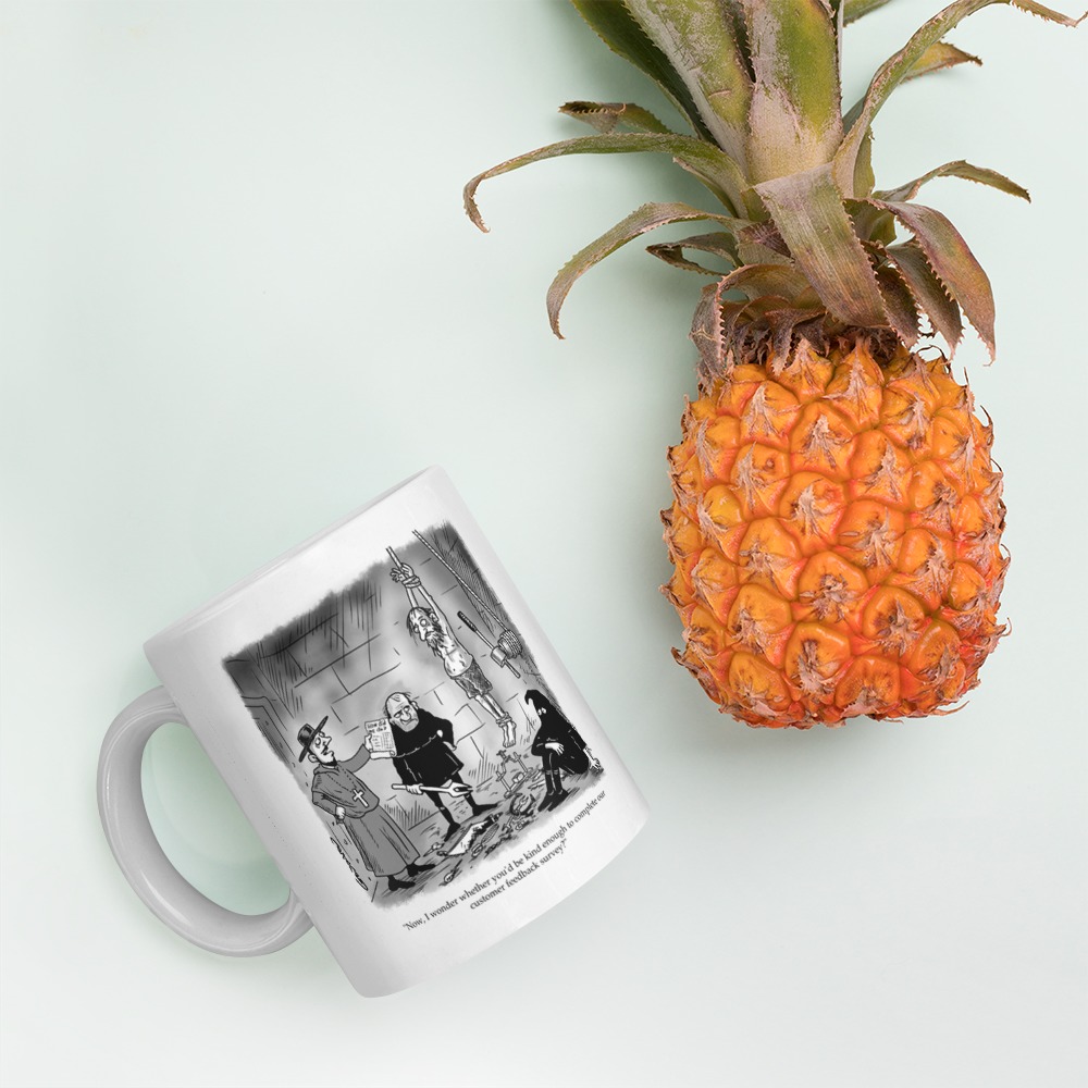 White Glossy Mug
