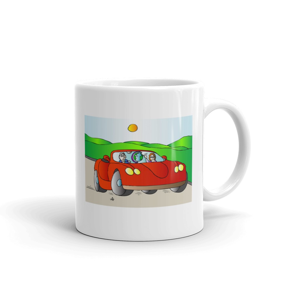 White Glossy Mug