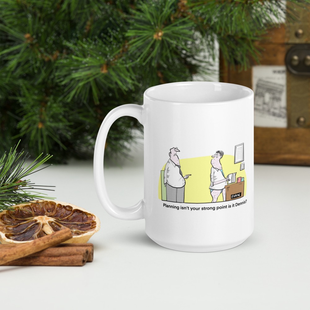 White Glossy Mug