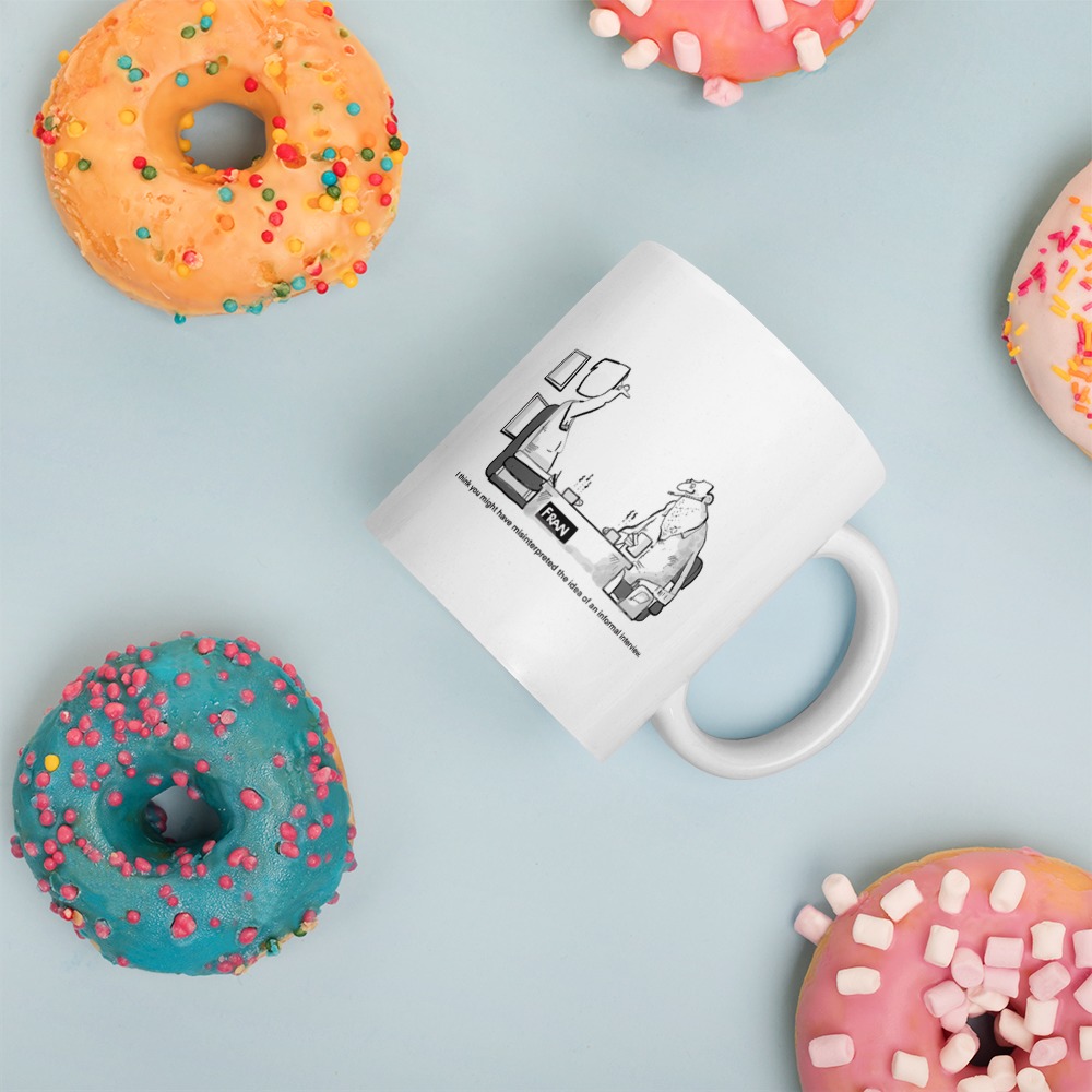 White Glossy Mug