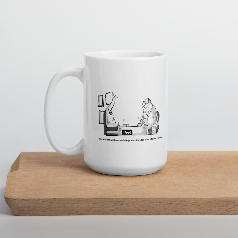 White Glossy Mug