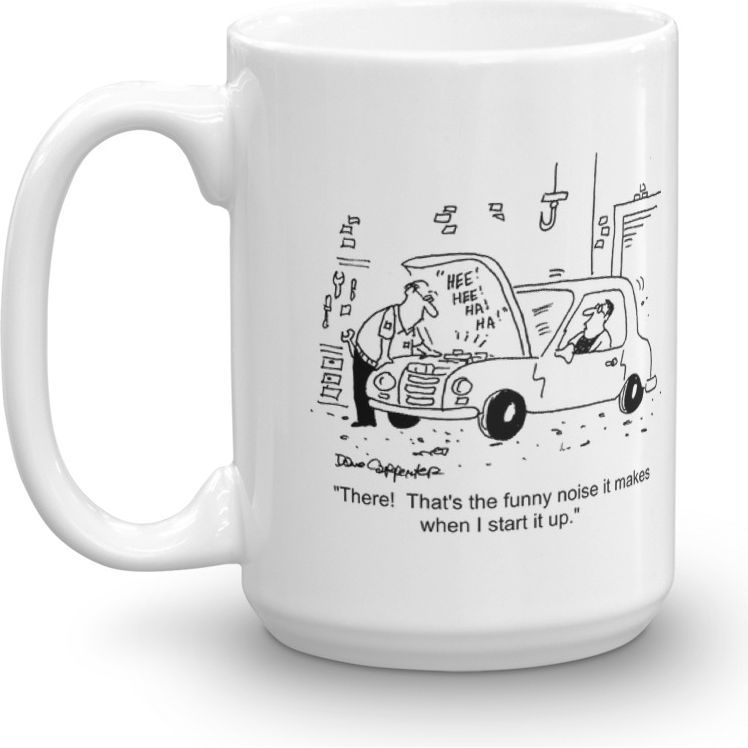 White Glossy Mug
