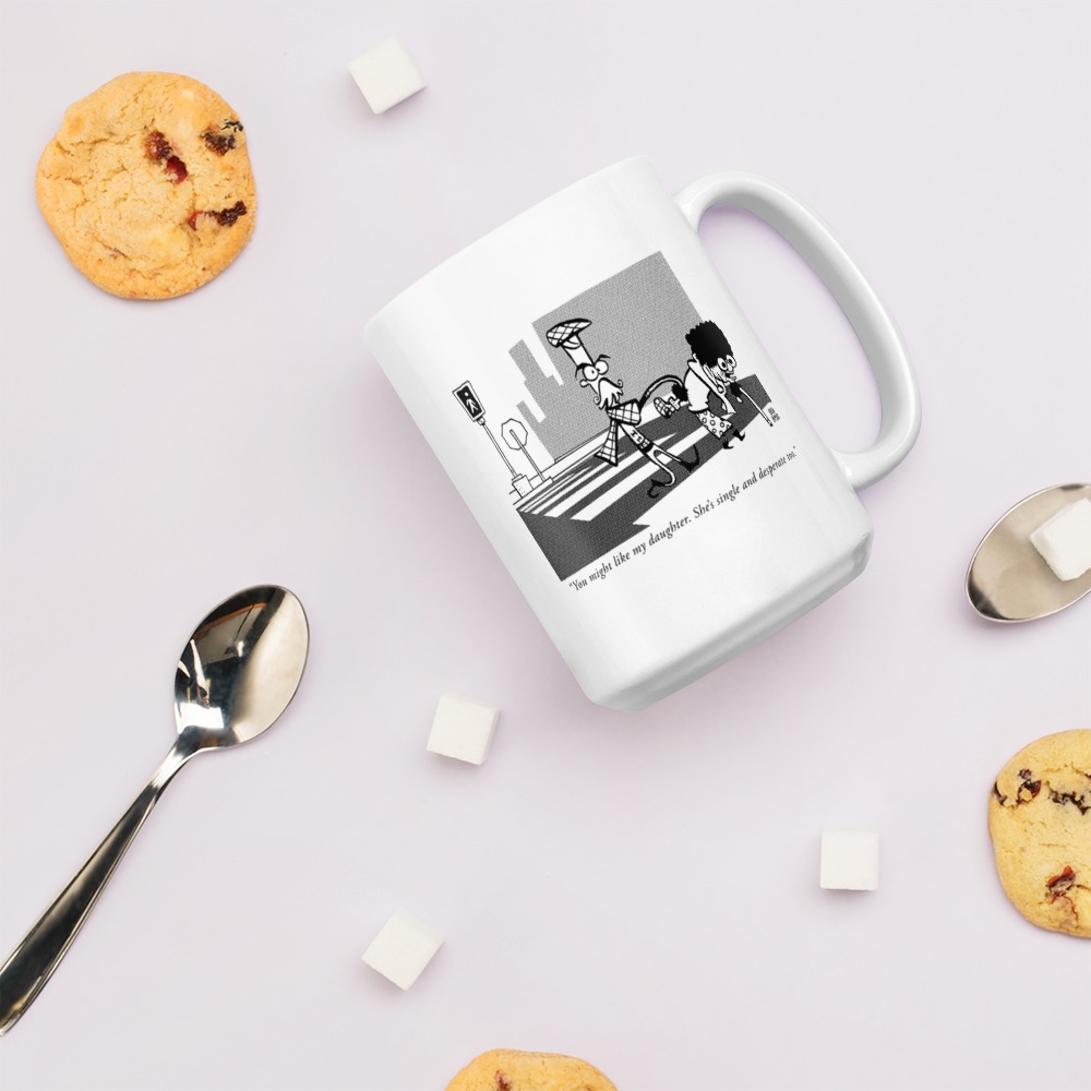 White Glossy Mug