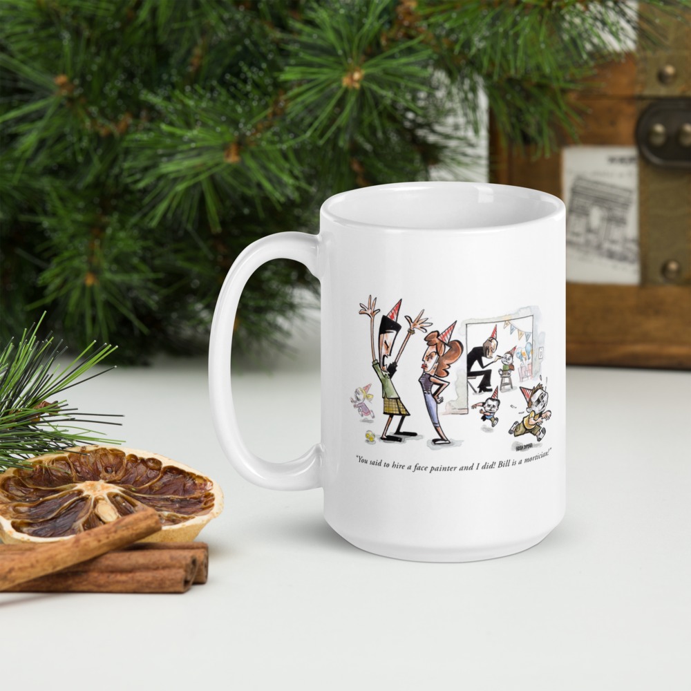 White Glossy Mug