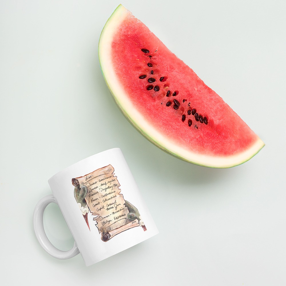 White Glossy Mug