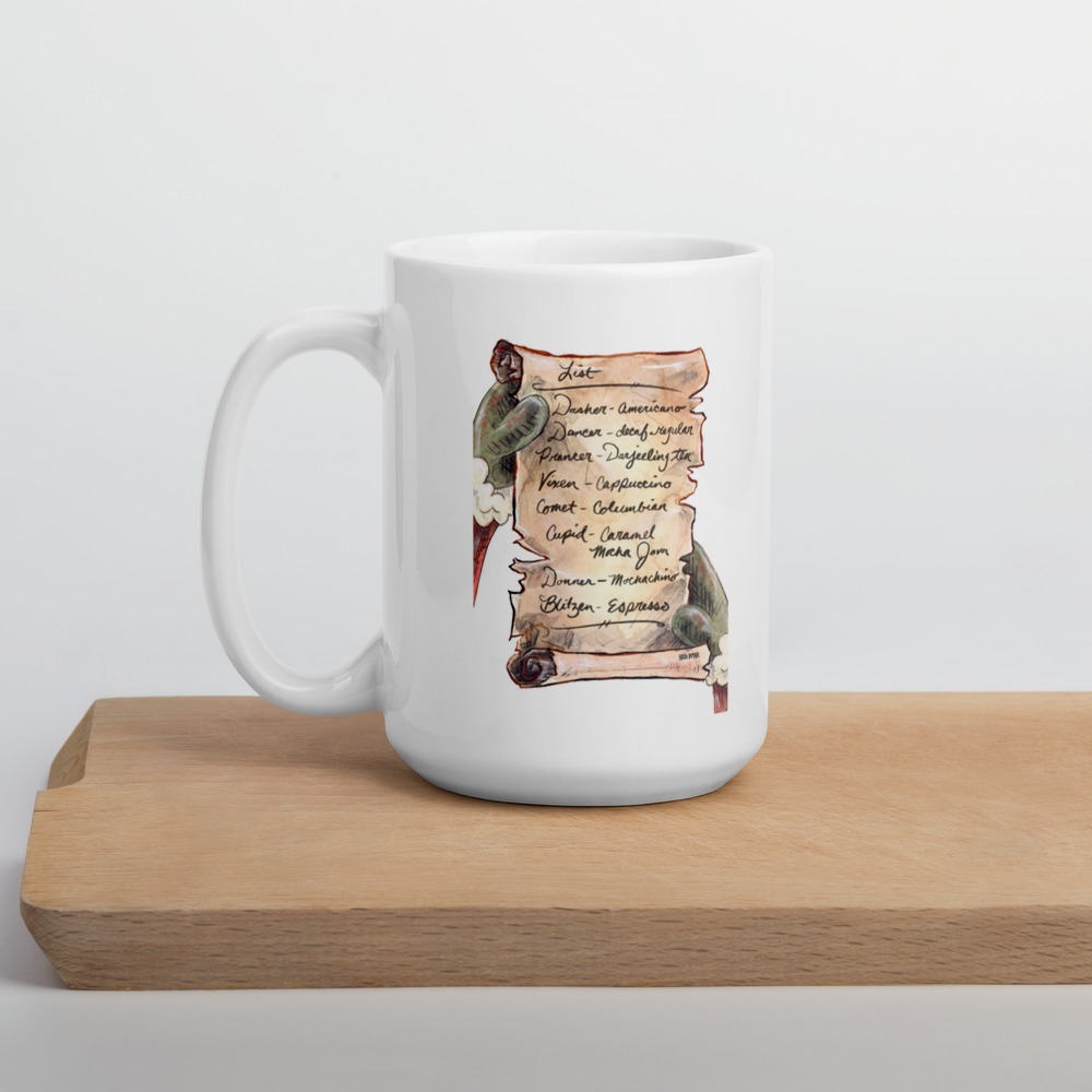 White Glossy Mug