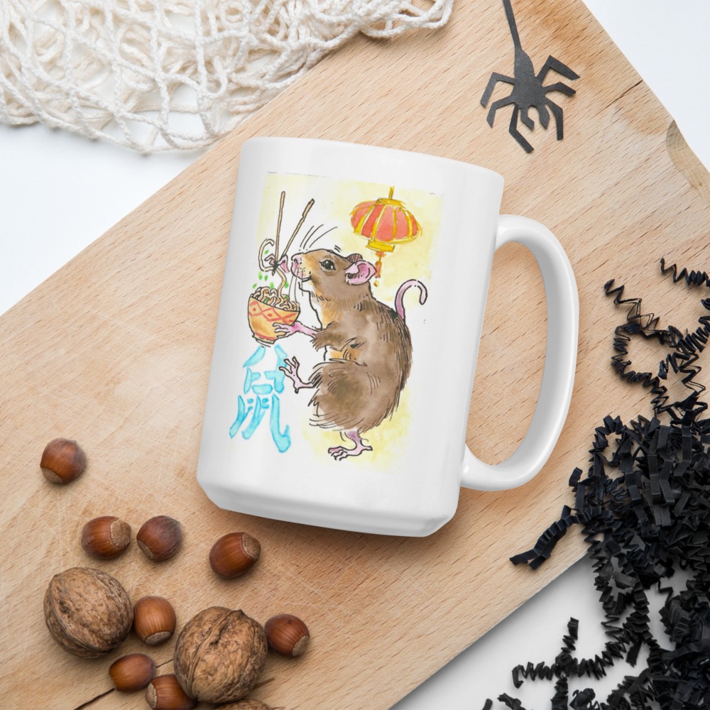 White Glossy Mug