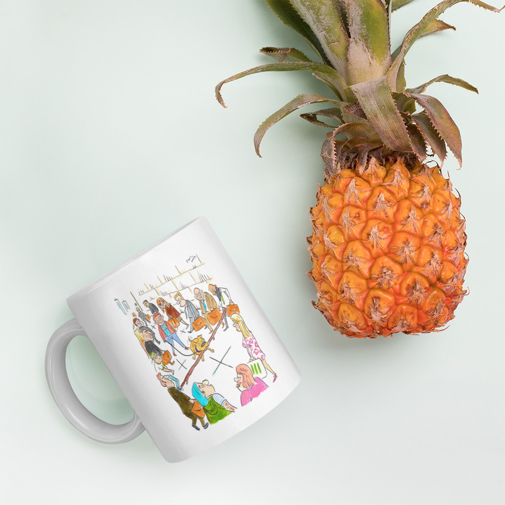 White Glossy Mug