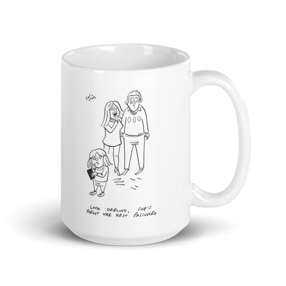 White Glossy Mug
