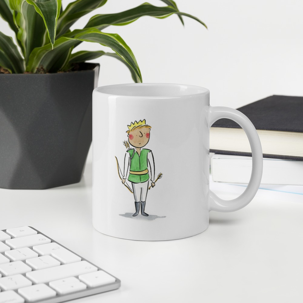 White Glossy Mug
