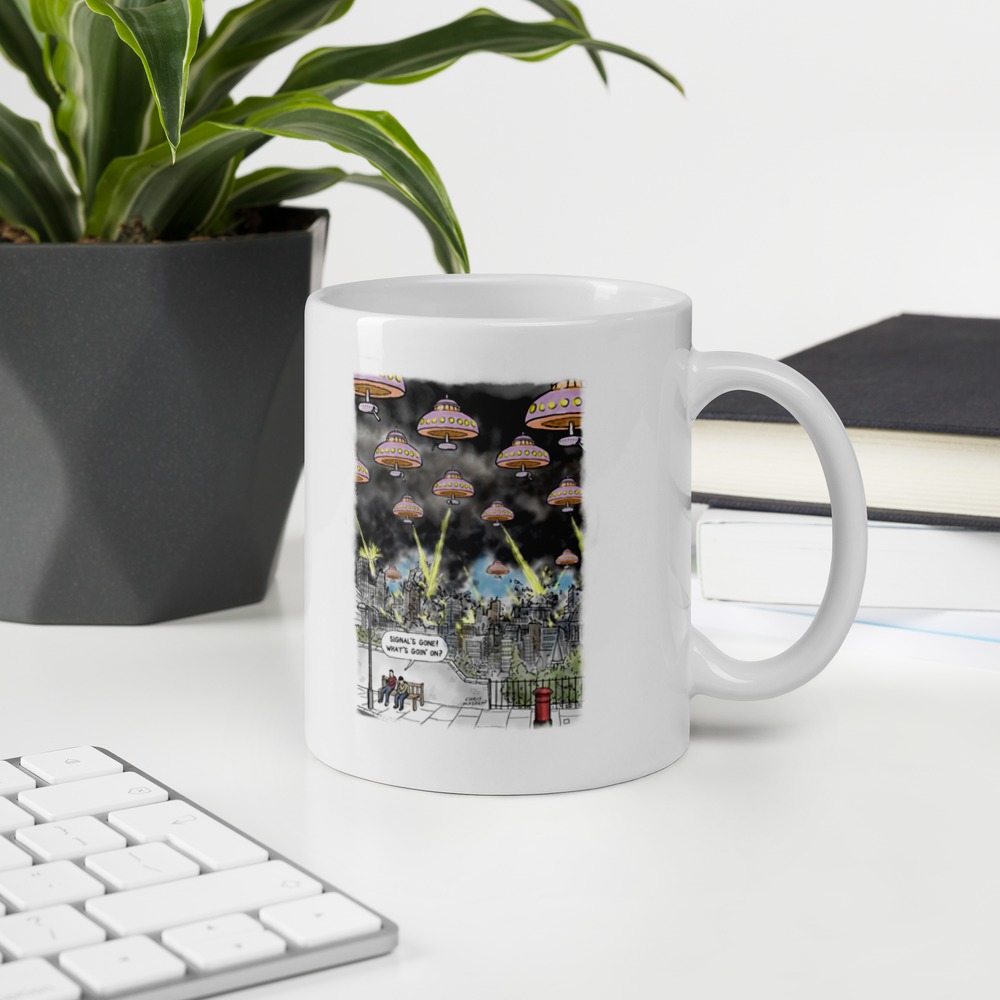 White Glossy Mug