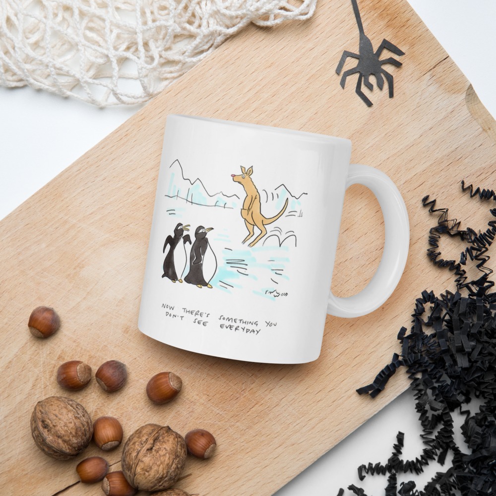 White Glossy Mug