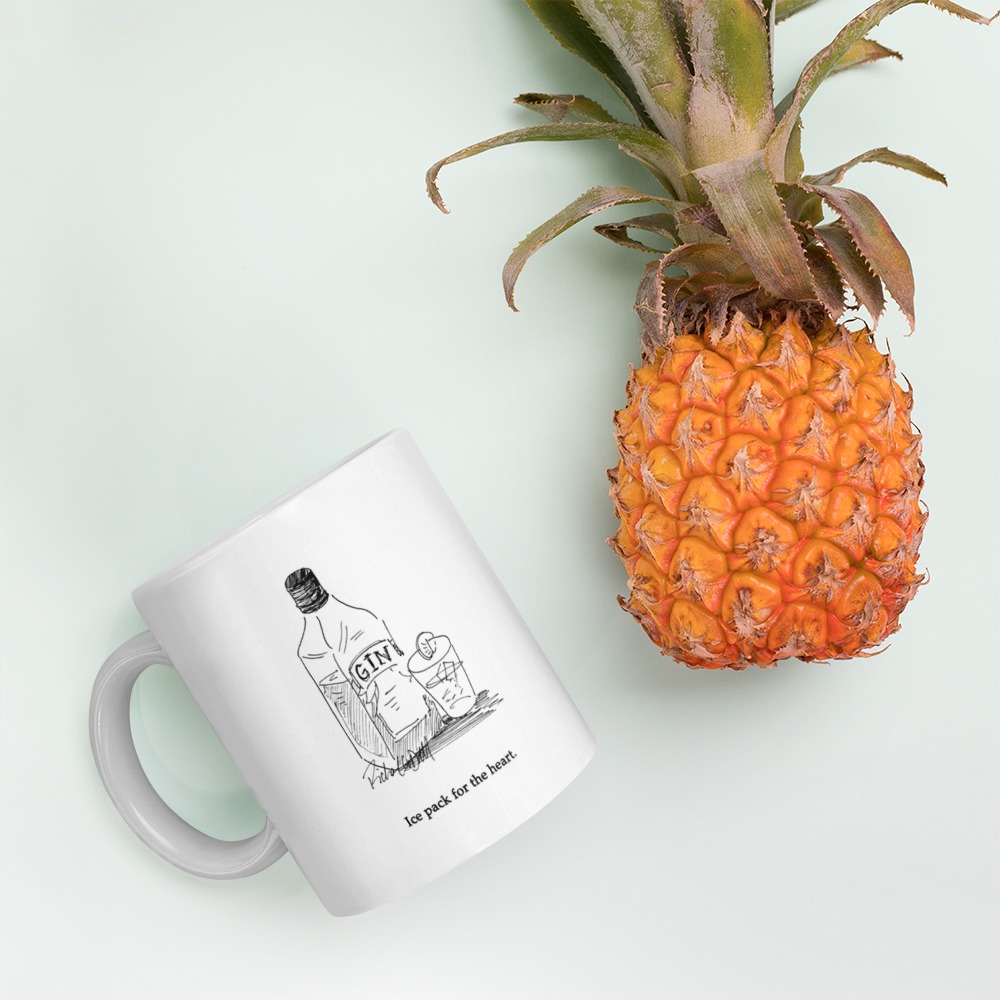 White Glossy Mug