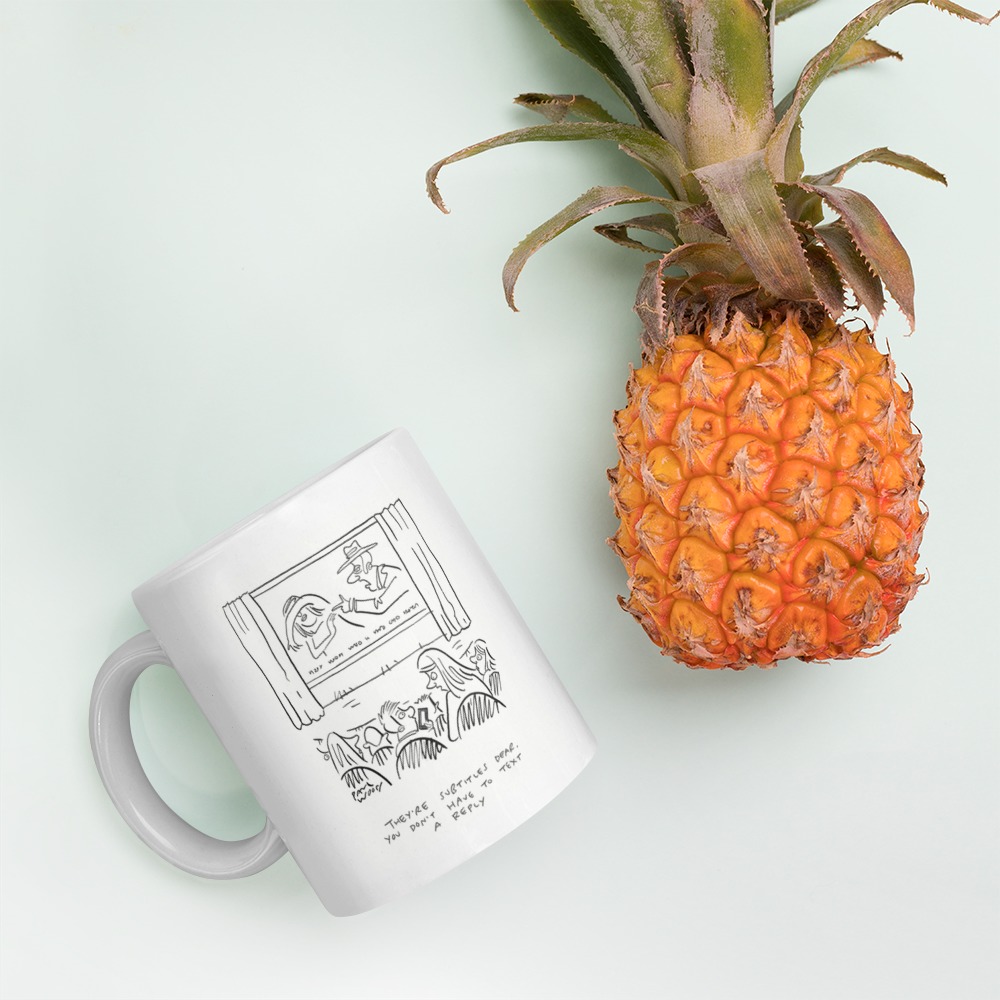 White Glossy Mug