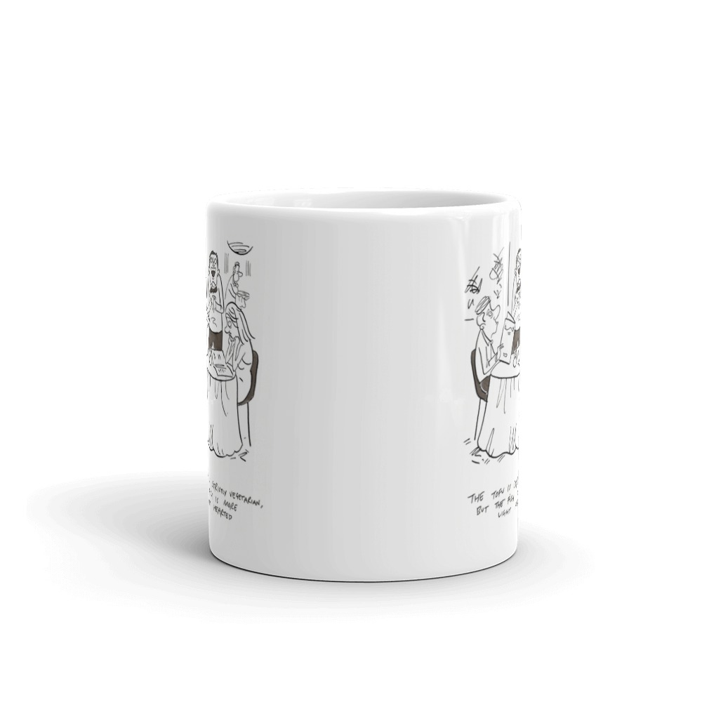 White Glossy Mug