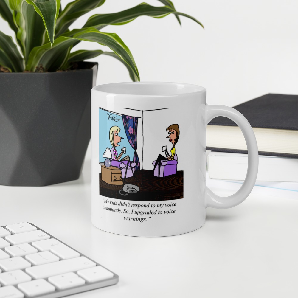 White Glossy Mug