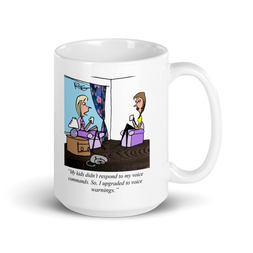 White Glossy Mug