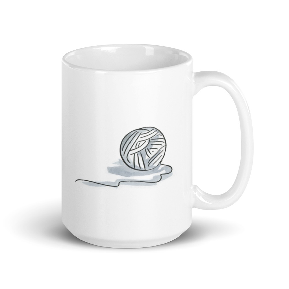 White Glossy Mug