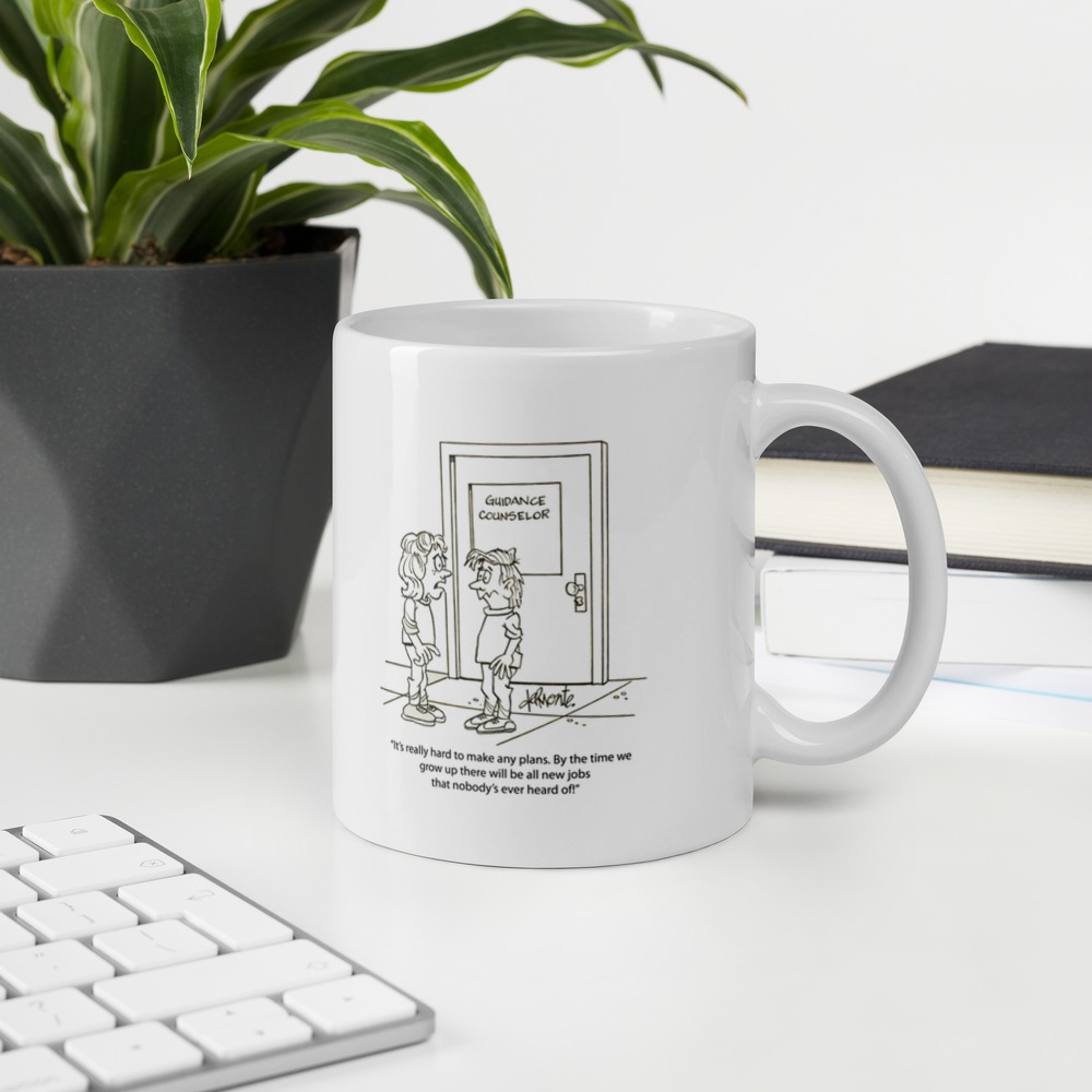 White Glossy Mug