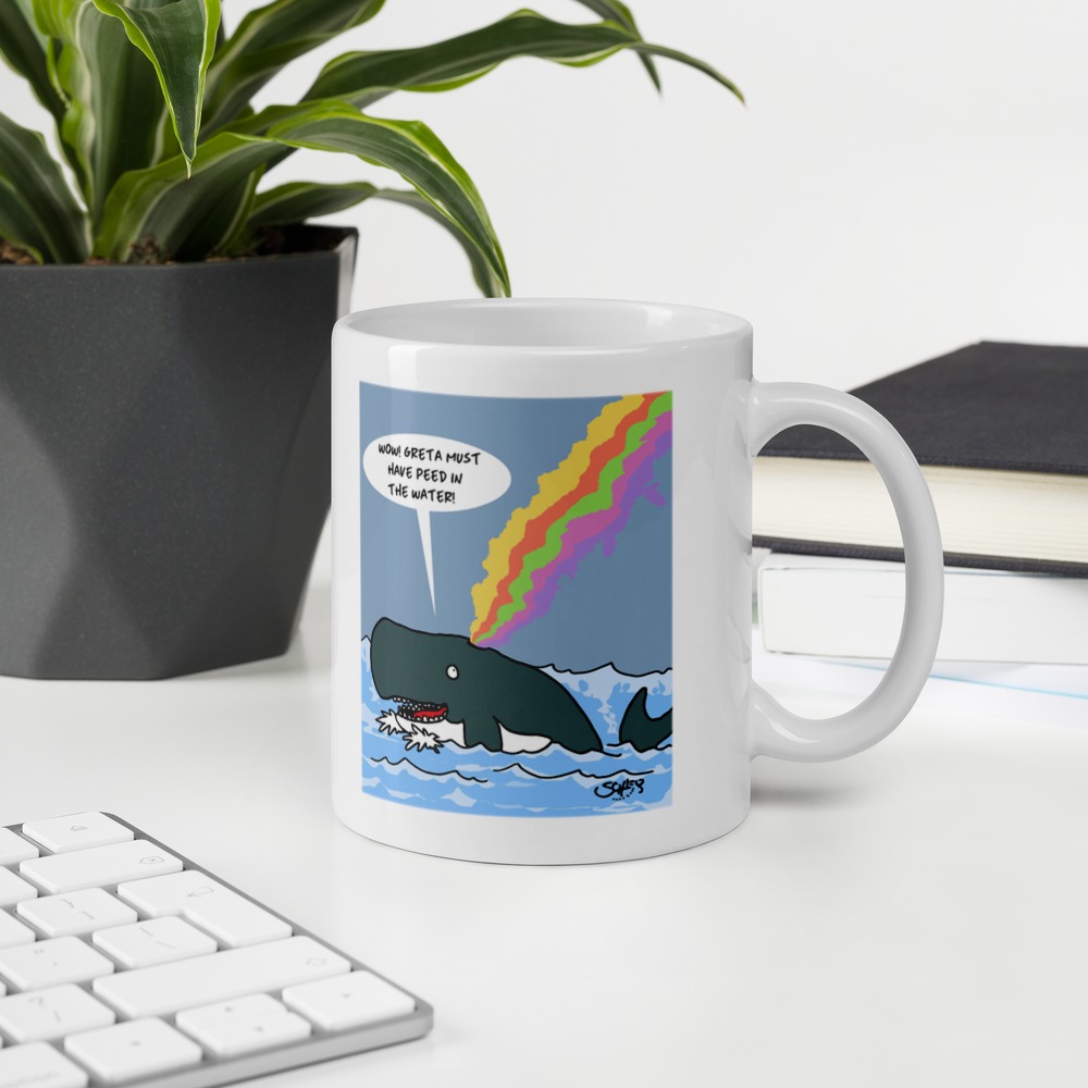 White Glossy Mug