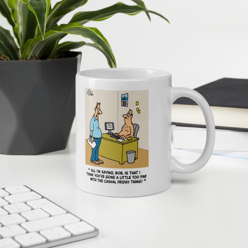 White Glossy Mug