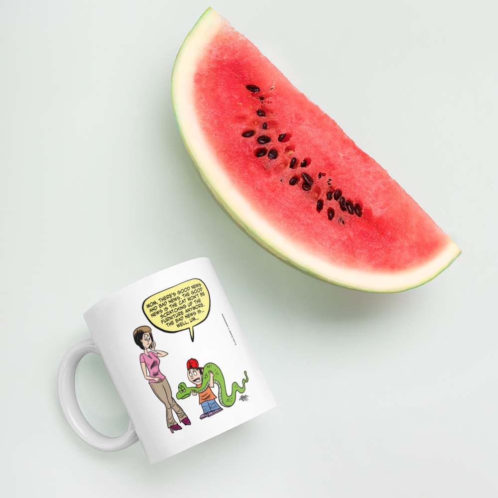 White Glossy Mug