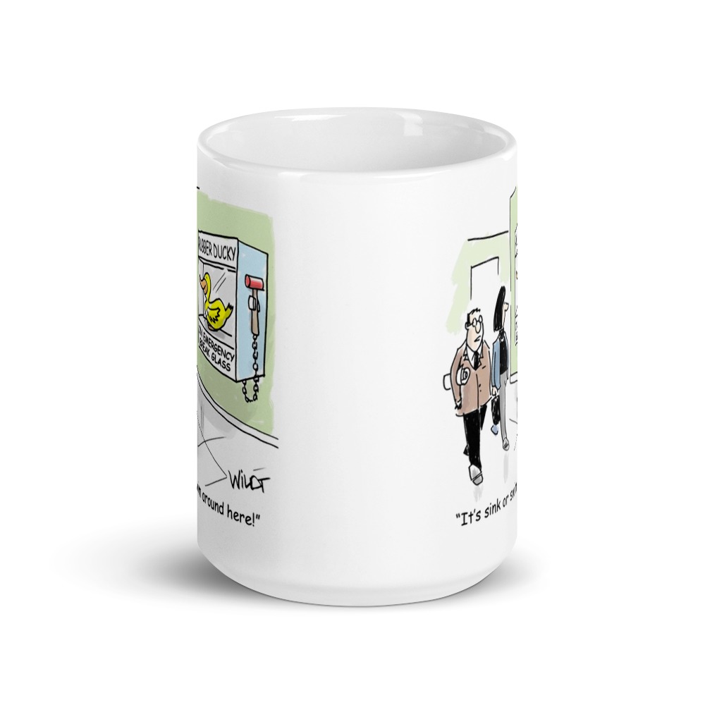 White Glossy Mug