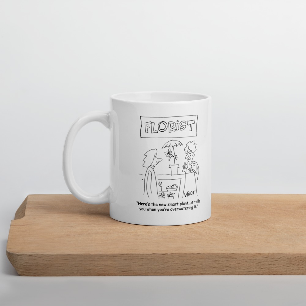 White Glossy Mug