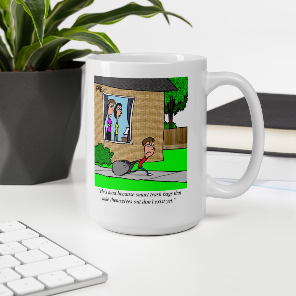 White Glossy Mug