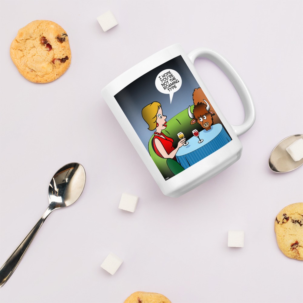 White Glossy Mug