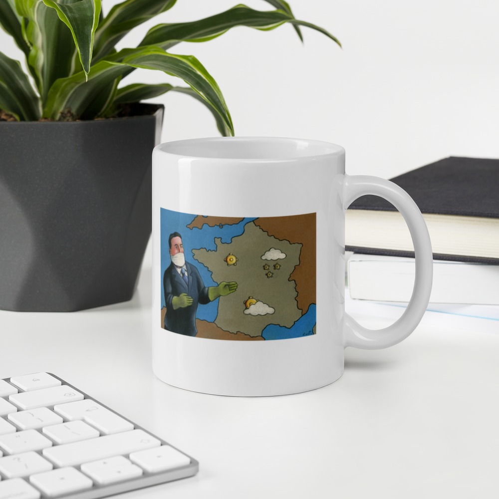 White Glossy Mug