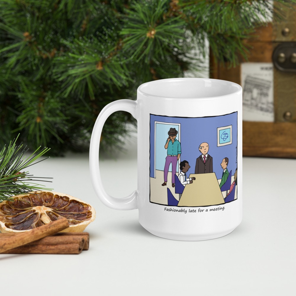 White Glossy Mug