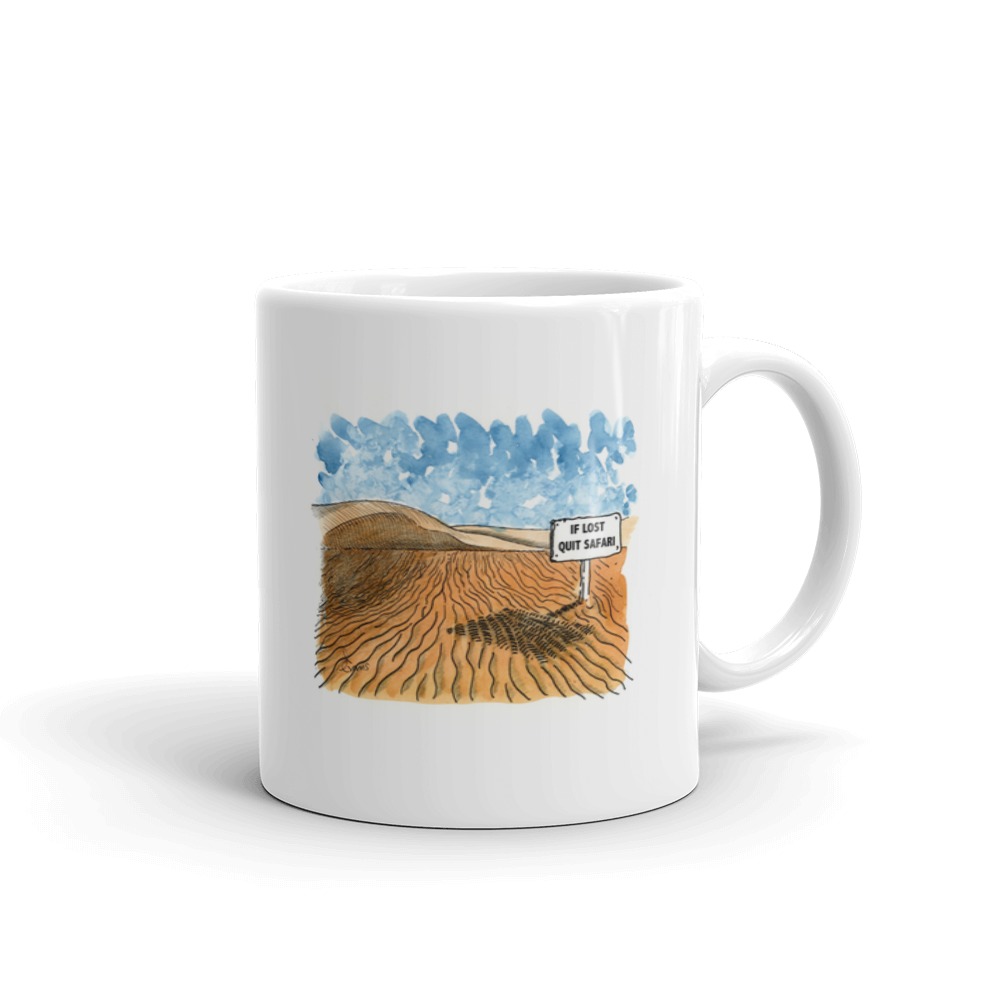 White Glossy Mug