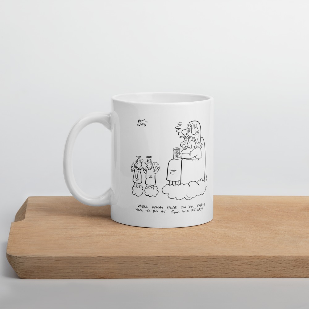 White Glossy Mug
